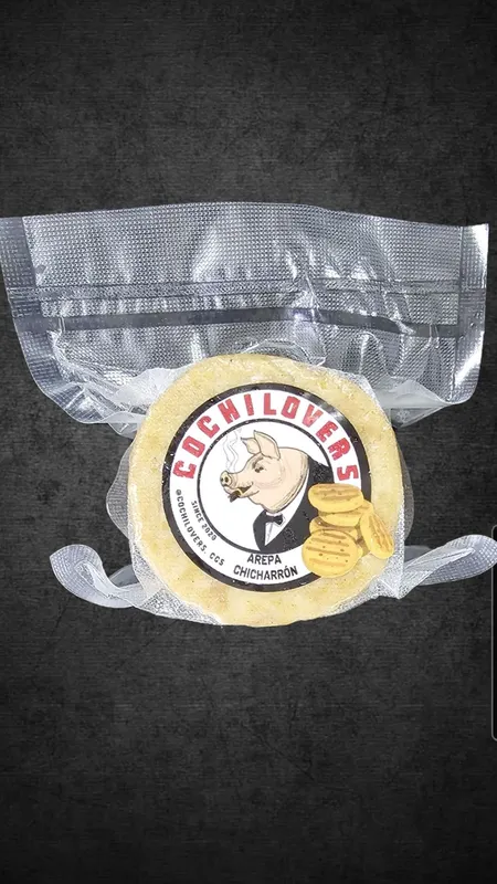 Pack Arepas de Chicharron x5