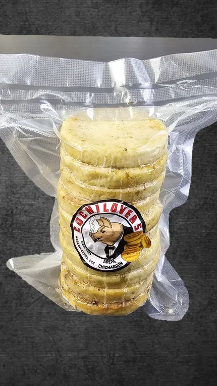Pack Arepas de Chicharrón x10