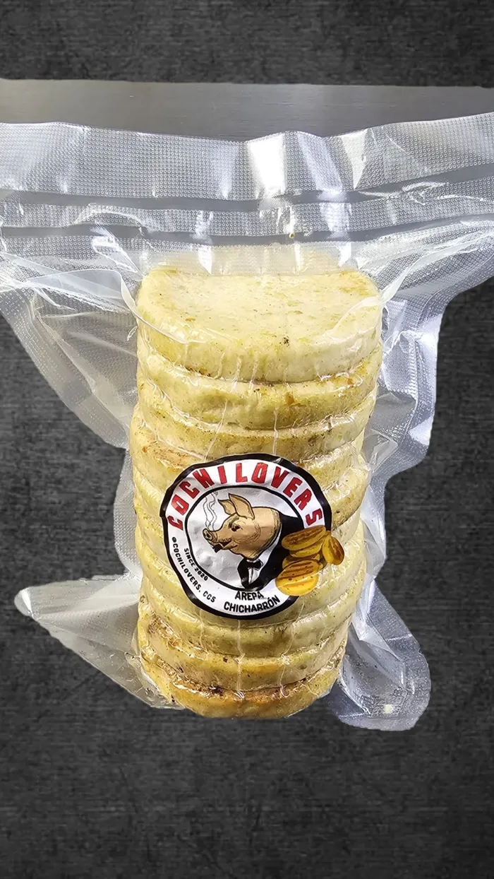 Pack Arepas de Chicharrón x10