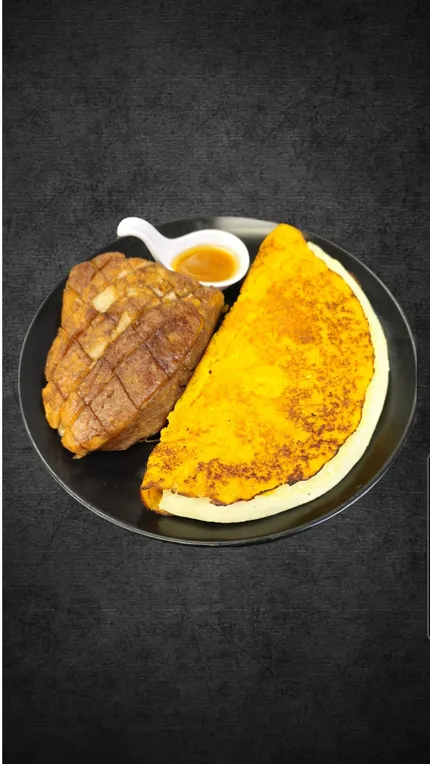 Cachapa con Queso y Punta Trasera